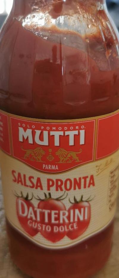 Fotografie - salsa pronta datterini gusto dolce Mutti