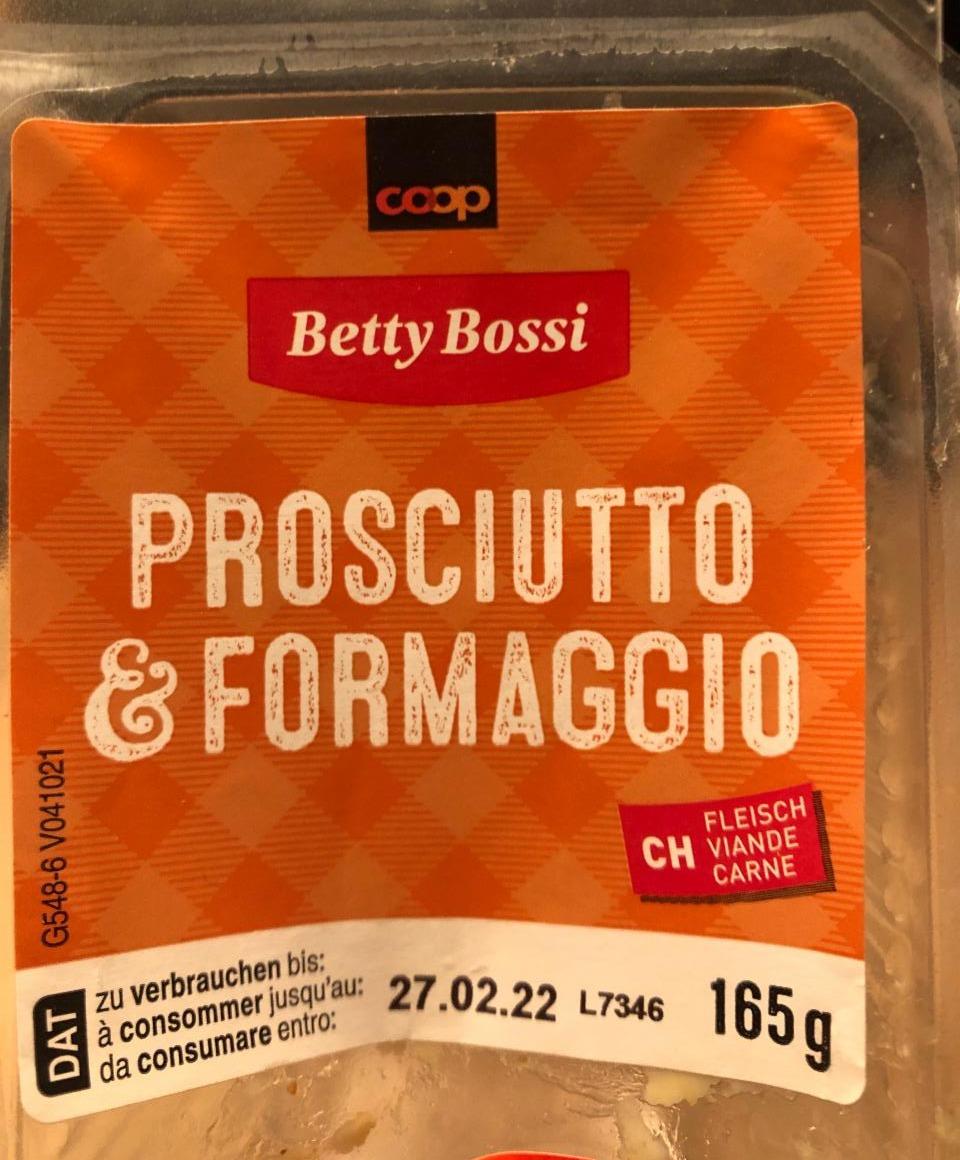 Fotografie - Prosciutto & Formaggio Betty Bossi