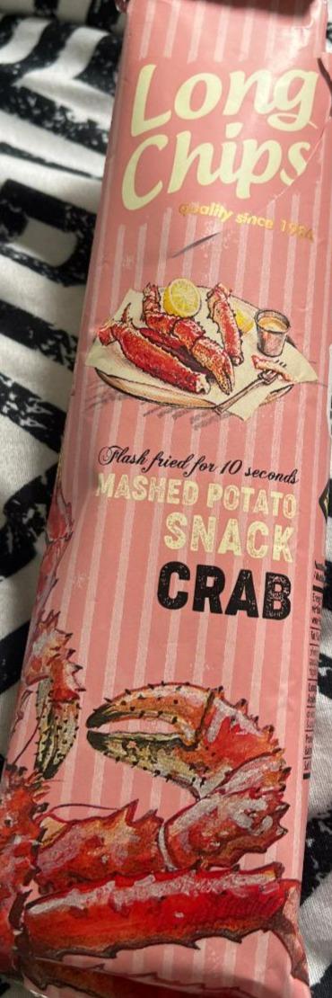 Fotografie - Smashed potato snack crab Long chips
