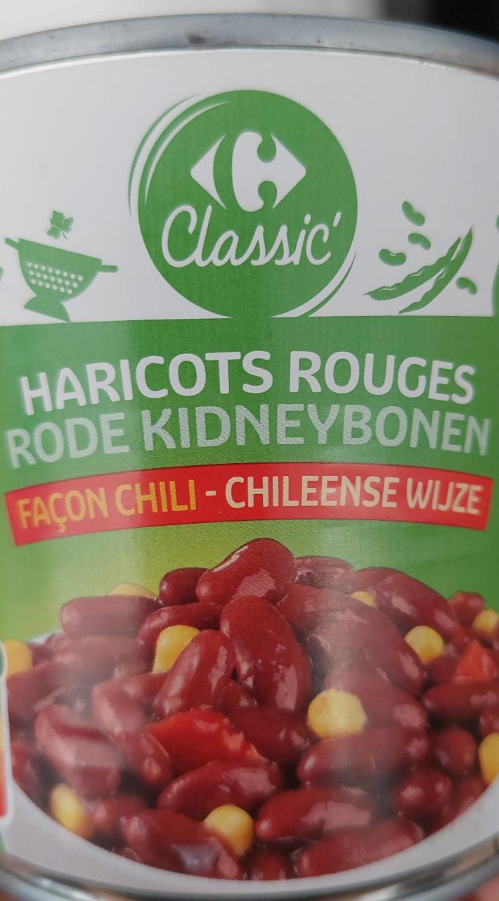 Fotografie - Haricots rouges façon chili Carrefour Classic
