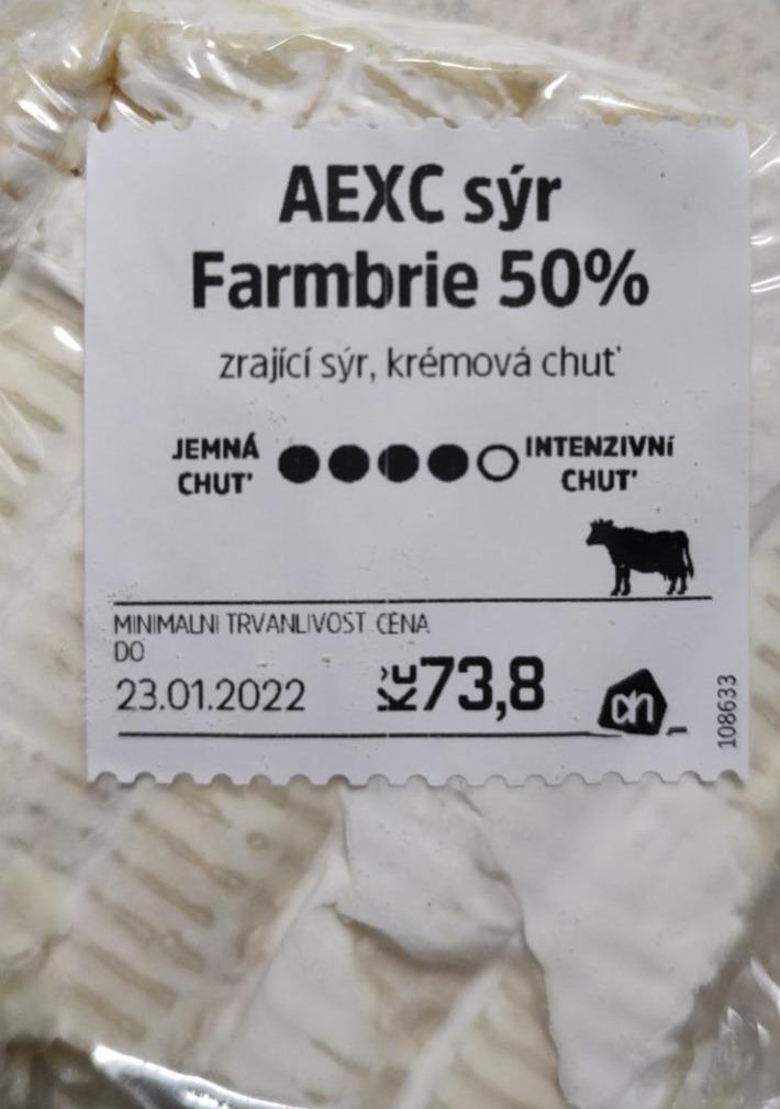Fotografie - AEXC sýr Farmbrie 50%