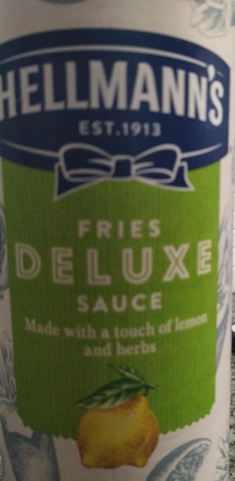 Fotografie - Fries Deluxe Sauce Hellmann's