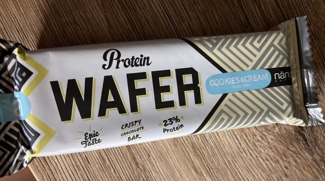 Fotografie - Protein Waffer Cookies & Cream Näno Supps