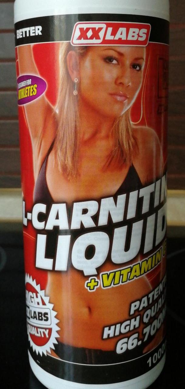 Fotografie - L-carnitin liquid + vitamin C XXLabs