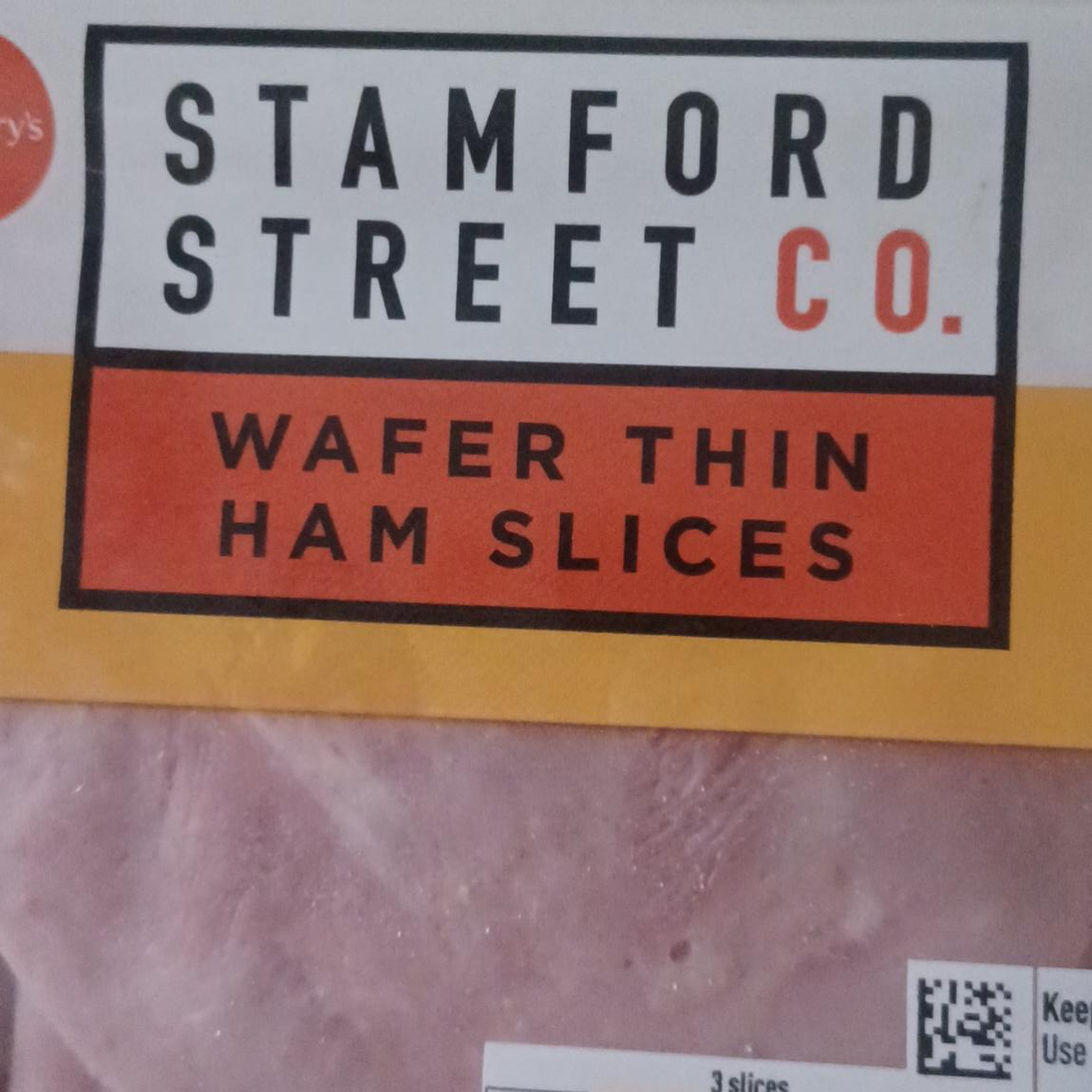 Fotografie - Wafer Thin Ham Slices Stamford Street Co.
