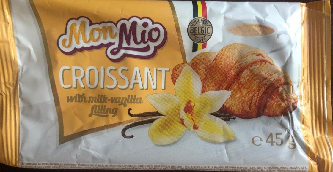 Fotografie - Croissant with milk-vanilla filling MonMio