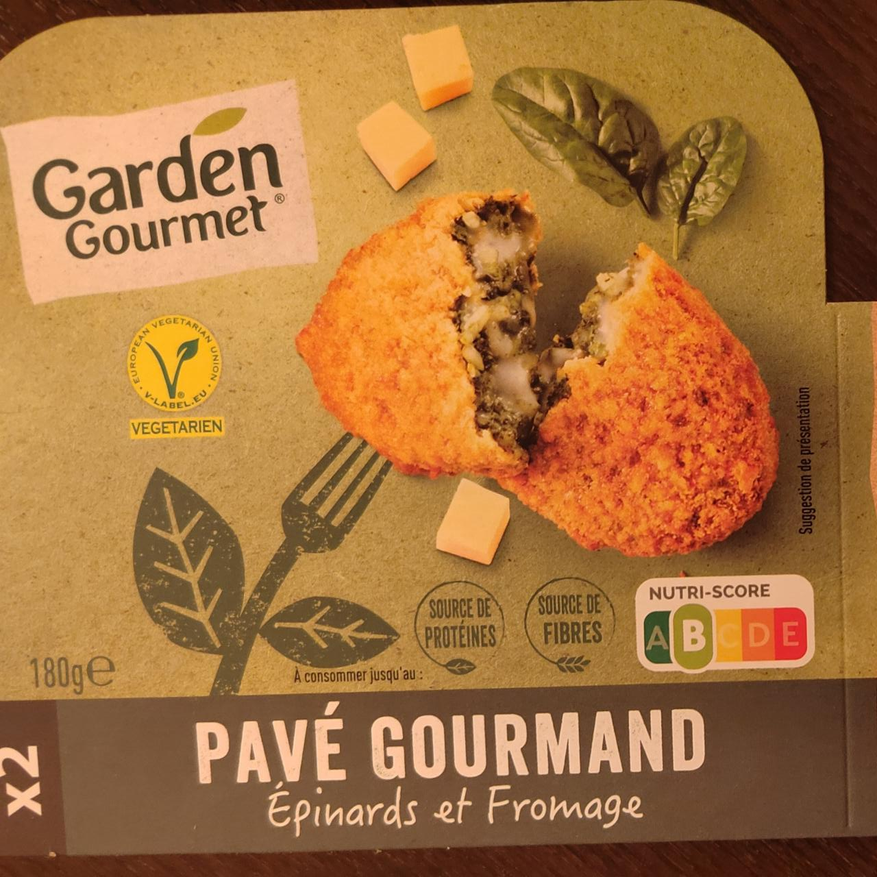 Fotografie - Pavé Gourmand épinards et fromage Garden Gourmet