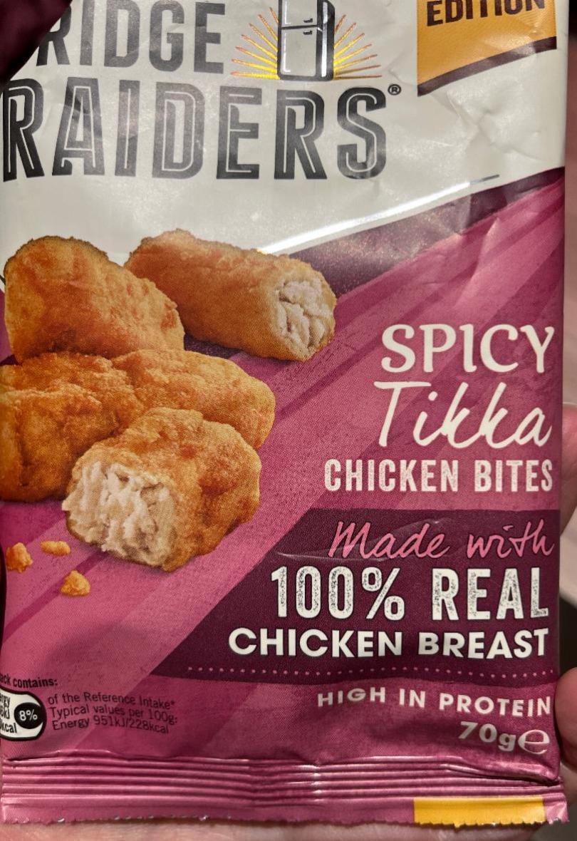 Fotografie - Spicy Tikka Chicken Bites Fridge Raiders