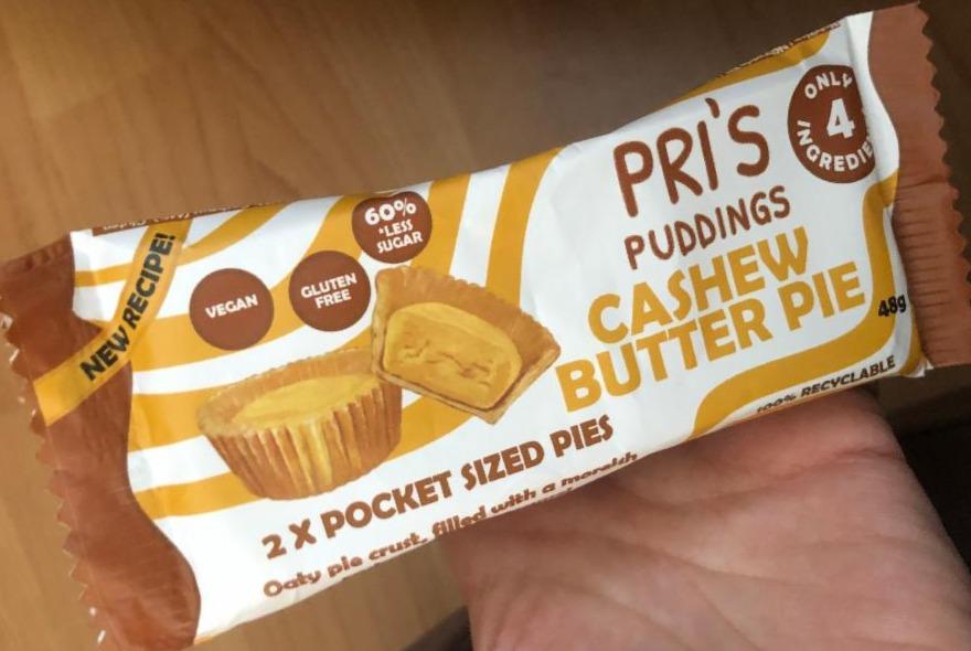 Fotografie - Pri's Puddings Pocket Sized Cashew Butter Pie