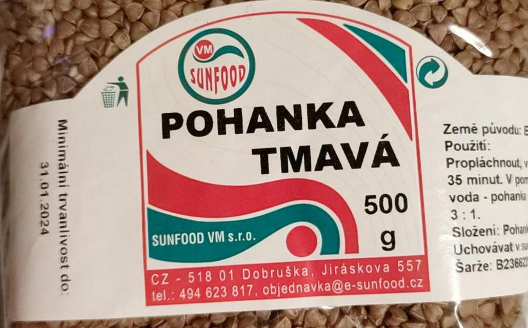 Fotografie - Pohanka tmavá Sunfood