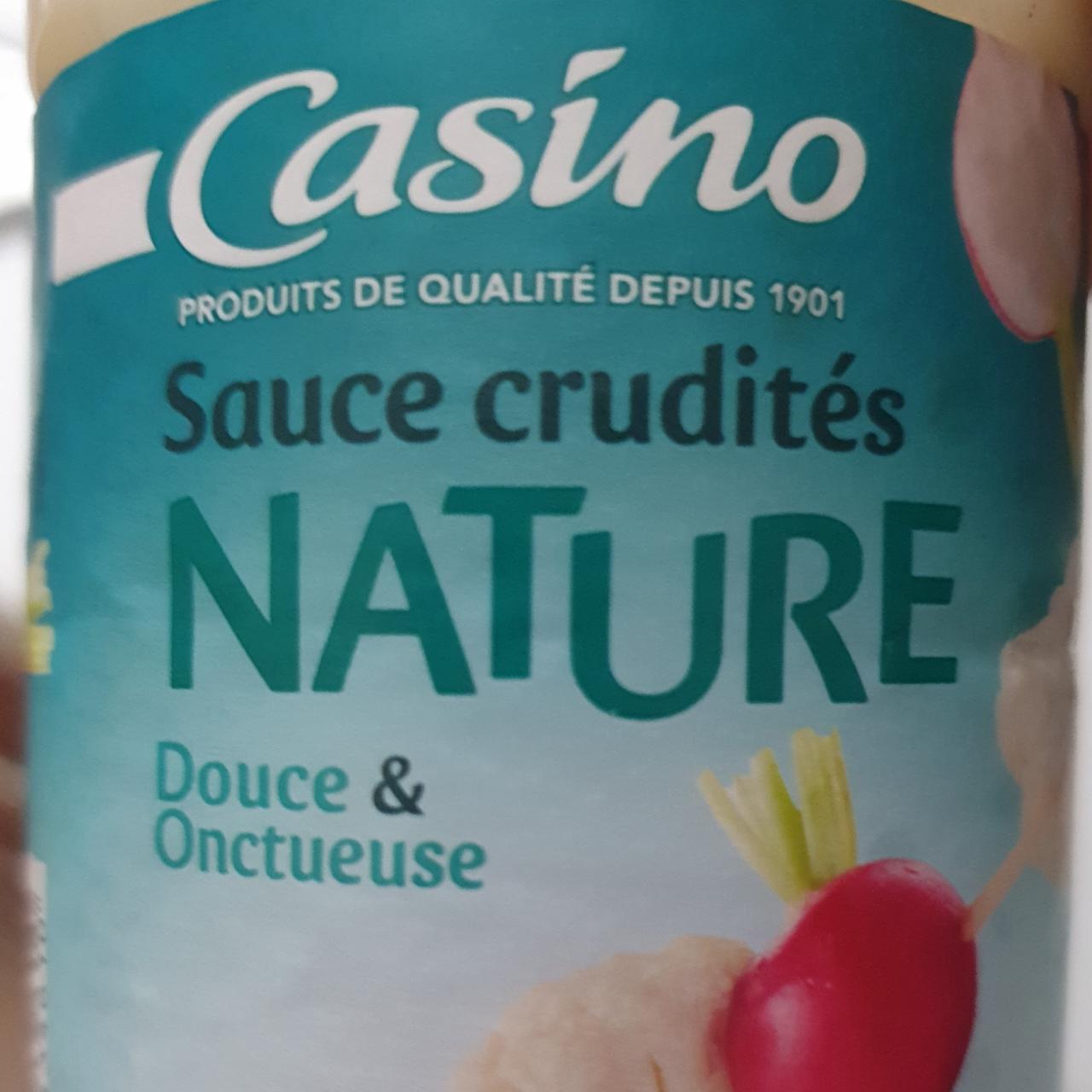 Fotografie - Sauce crudités Nature Douce & Onctueuse Casino