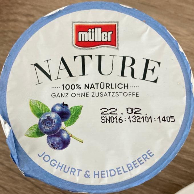 Fotografie - Nature Joghurt & Heidelbeere Müller