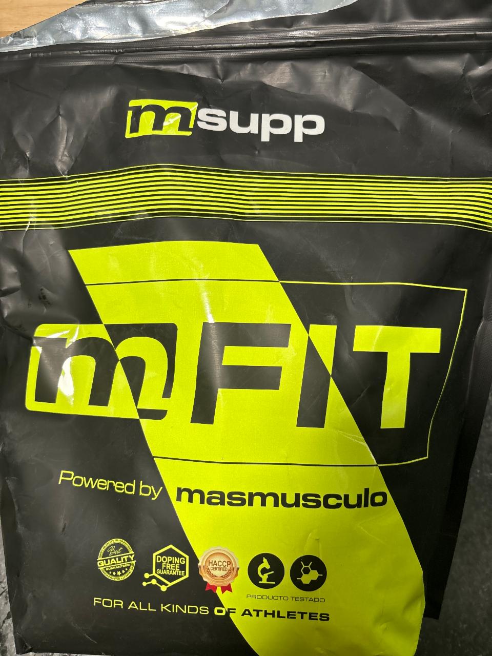 Fotografie - mFIT Whey masmusculo chocolate intenso Msupp