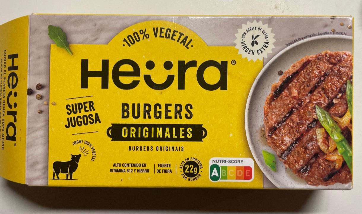 Fotografie - 100% Vegetal Burgers Originales Heura