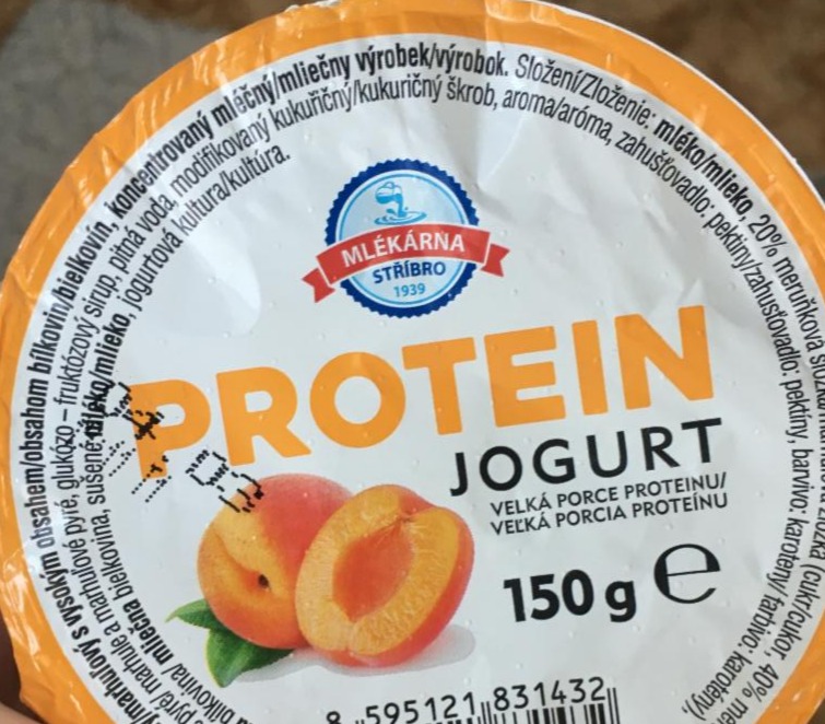Fotografie - protein jogurt meruňka