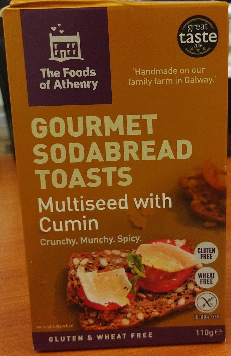 Fotografie - Gourmet Sodabread Toasts Multiseed with Cumin The Foods of Athenry