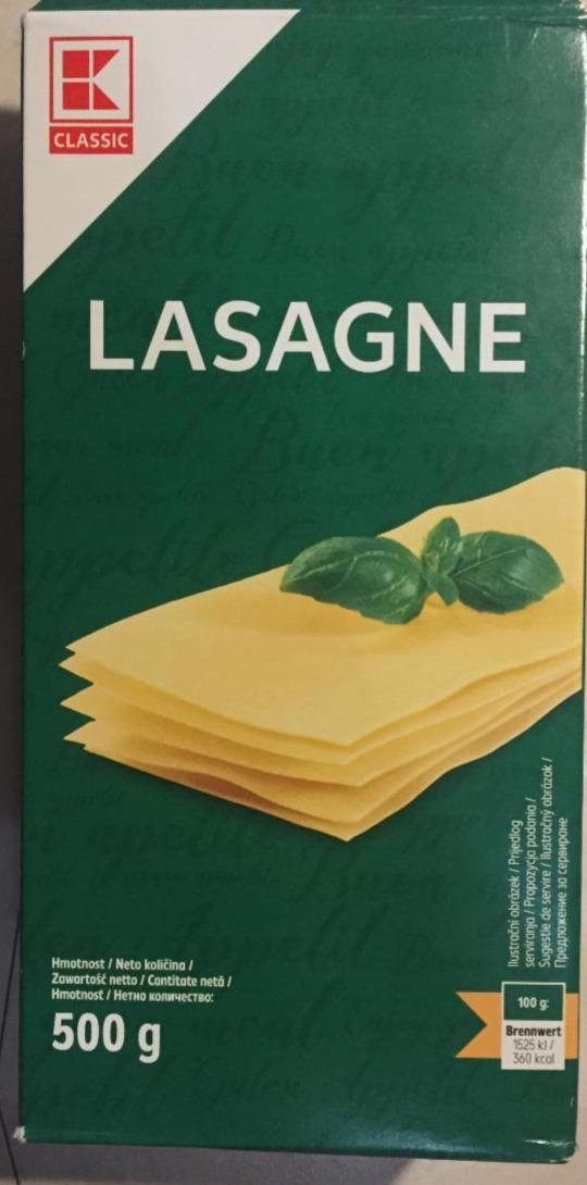 Fotografie - Těstoviny semolinové - lasagne