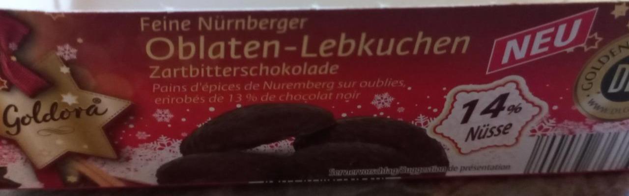 Fotografie - Norimberské oplatkové perníčky s polevou z hořké čokolády