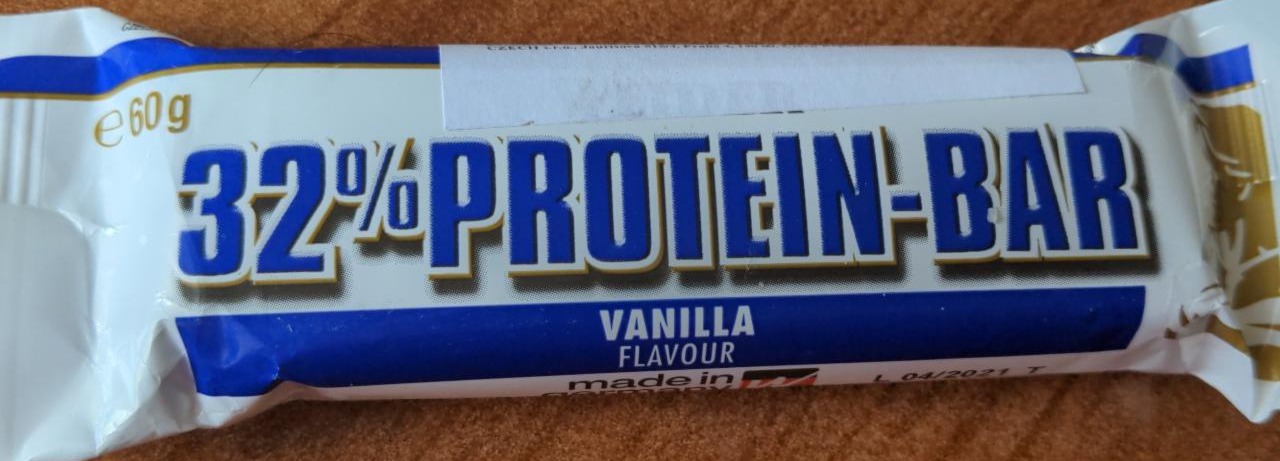 Fotografie - 23% Protein Bar Vanilla flavour Weider