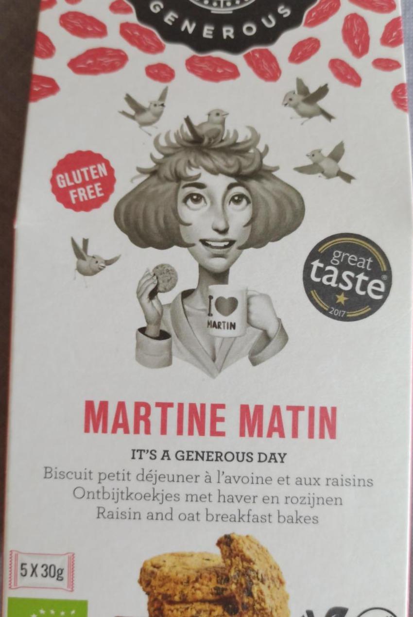 Fotografie - Biscuit petit dejeuner à l'avoine et aux raisins Martine Matin