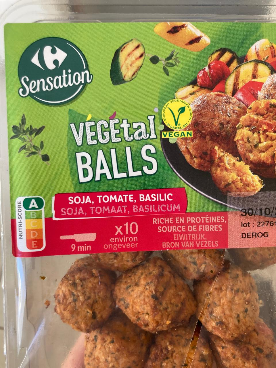 Fotografie - Vegetal balls Carrefour Sensation