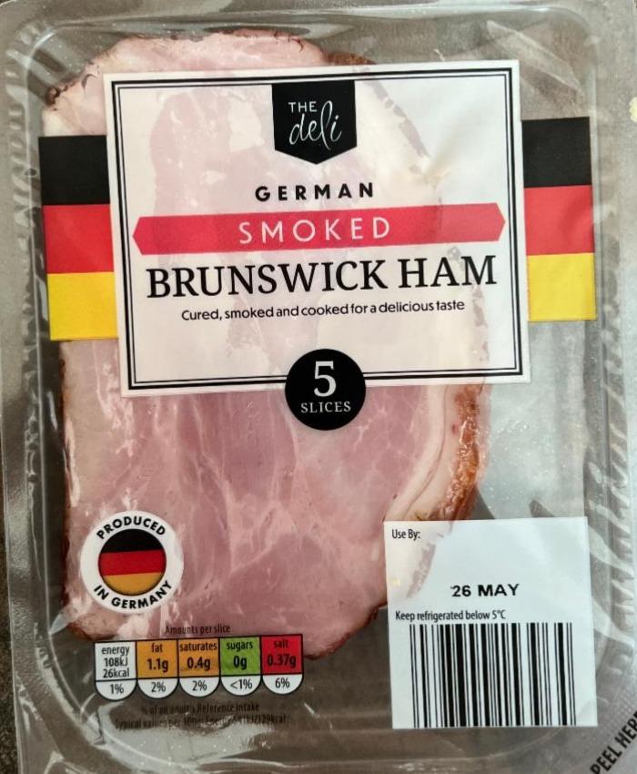 Fotografie - German Smoked Brunswick Ham The deli
