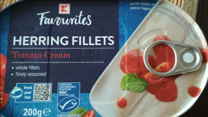 Fotografie - Herring fillets Tomato cream K-Favourites