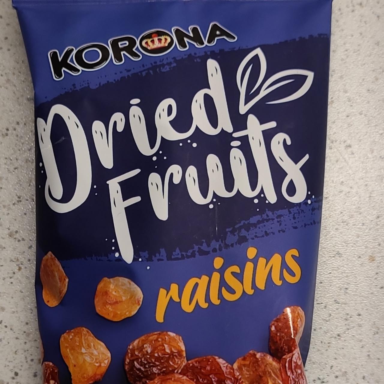 Fotografie - Dried Fruits raisins Korona