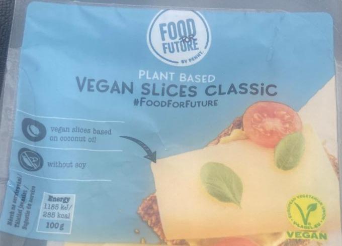 Fotografie - Vegan slices classic Food for Future