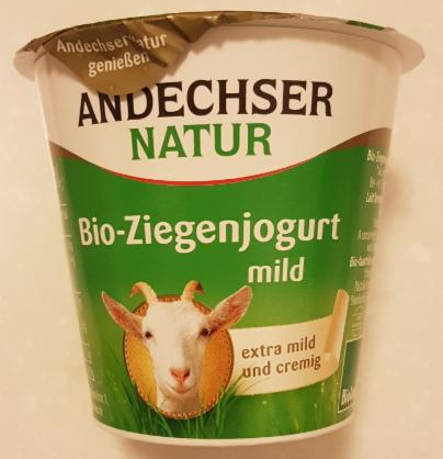 Fotografie - Bio Ziegenjogurt kozí jogurt Andechser