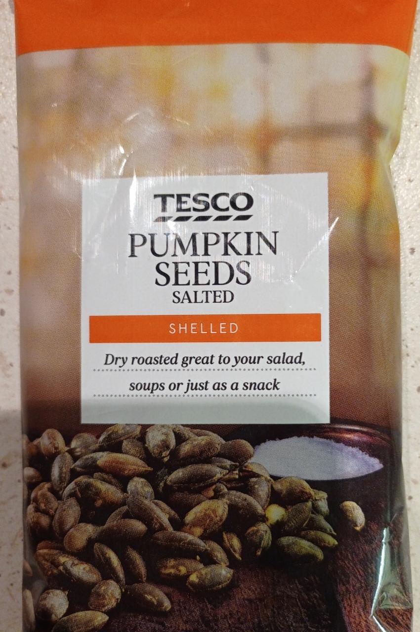 Fotografie - Pumpkin Seeds Salted Shelled Tesco