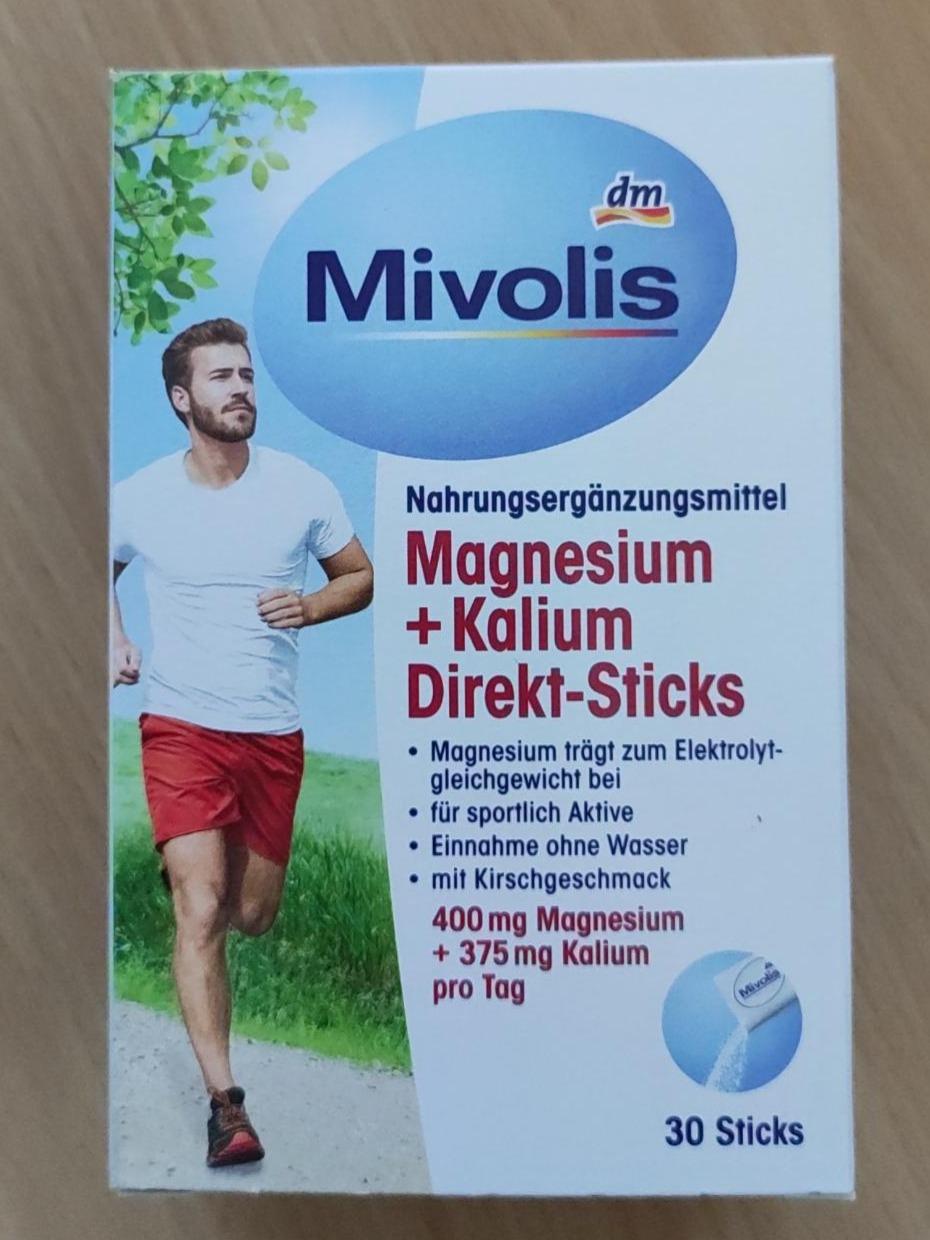Fotografie - Magnesium + Kalium Direkt-Sticks Mivolis