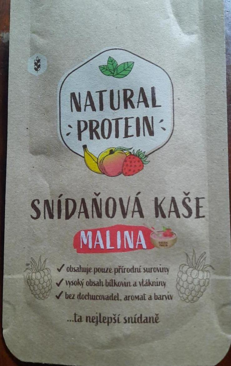 Fotografie - Snídaňová kaše Malina Natural Protein