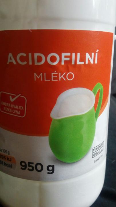 Fotografie - Acidofilní mléko Globus