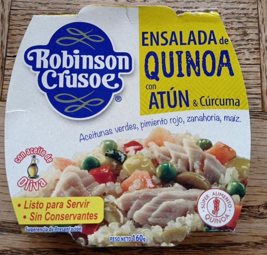 Fotografie - Ensalada de Quinoa con Atún & Cúrcuma Robinson Crusoe