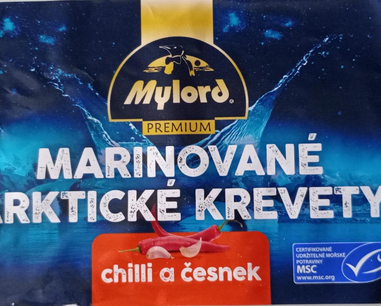 Fotografie - Marinované arktické krevety chilli a česnek Mylord