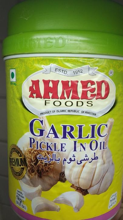 Fotografie - Garlic Pickle in Oil Ahmed foods
