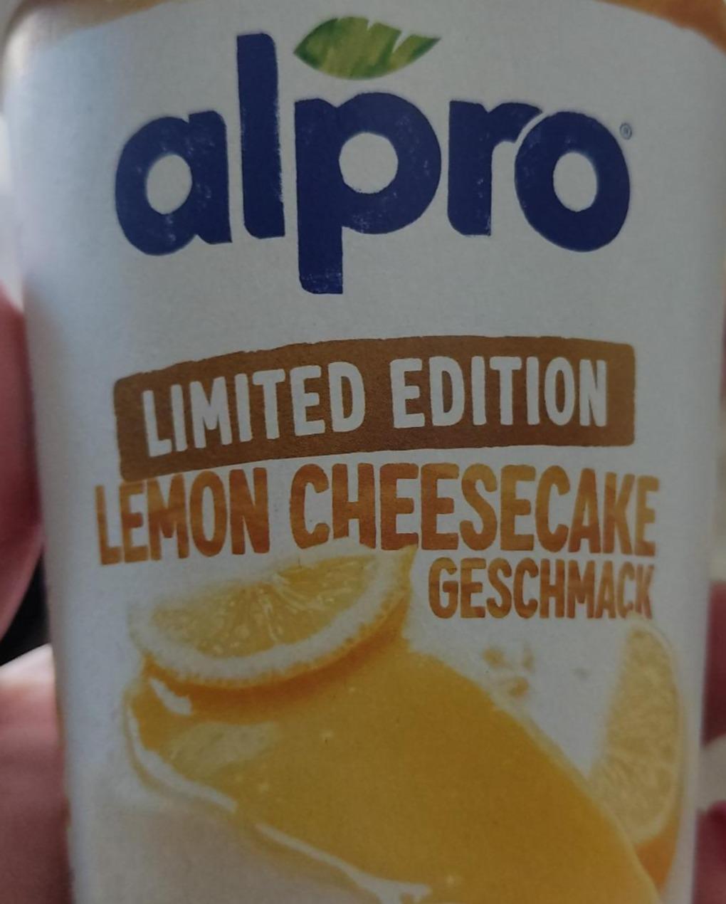 Fotografie - Lemon cheesecake geschmack Alpro