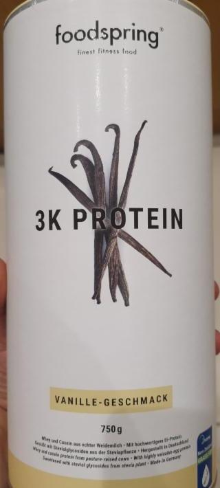 Fotografie - 3K Protein Vanilla Foodspring