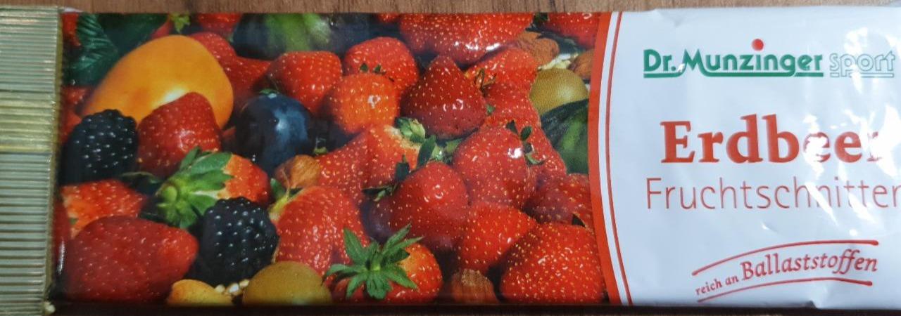 Fotografie - Erdbeer Fruchtschnitten Dr. Munzinger sport