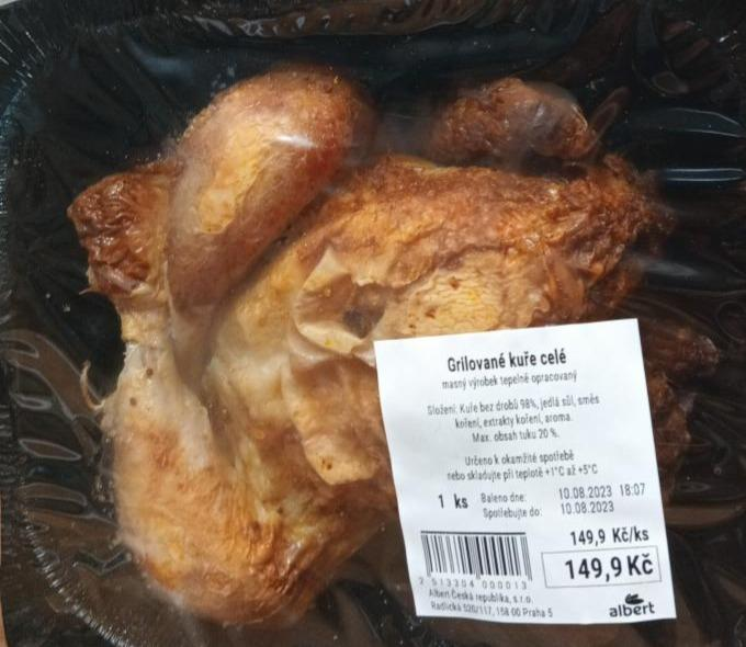 Fotografie - kuře grilované pouze maso