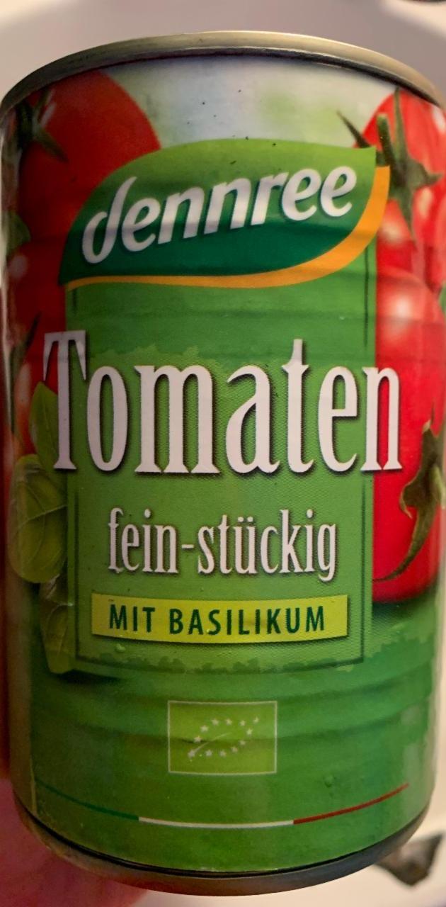 Fotografie - Tomaten mit basilikum rajčata s bazalkou Dennree