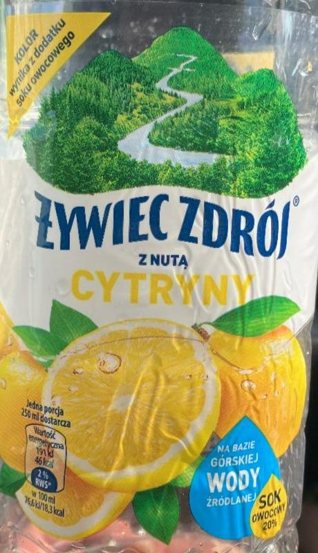 Fotografie - Z nuta cytryny Żywiec Zdrój