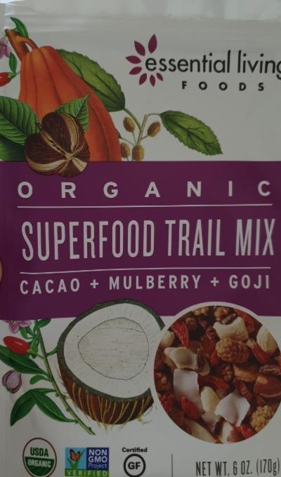 Fotografie - Organic Superfood Trail Mix Essential Living Foods