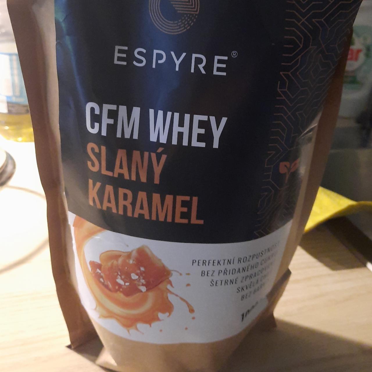 Fotografie - CFM whey Slaný karamel protein Espyre