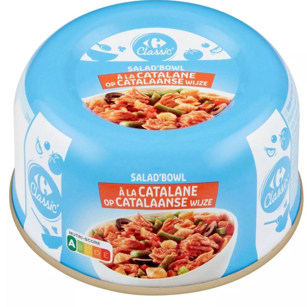 Fotografie - Salad'Bowl à la Catalane Carrefour Classic'