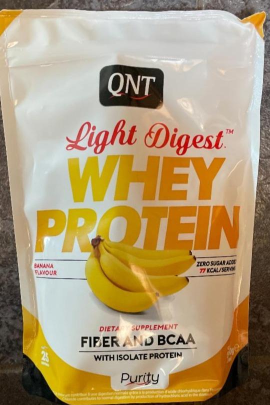 Fotografie - Light Digest Whey Protein Banán QNT