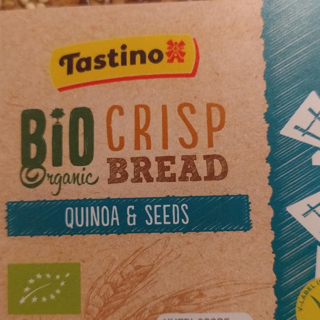 Fotografie - Bio Organic Crisp Bread Quinoa & Seeds Tastino