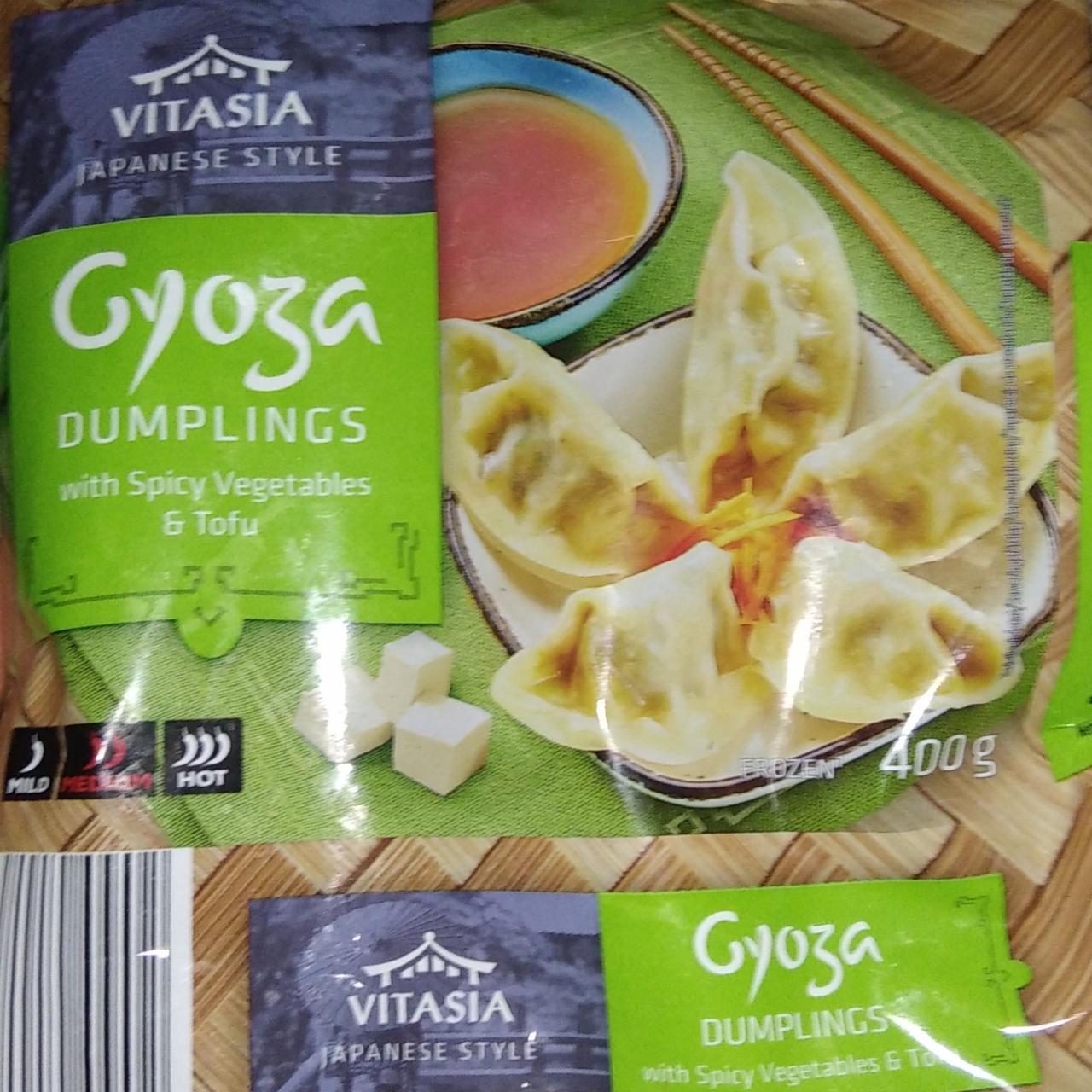 Fotografie - Gyoza dumplings with Spicy Vegetables & Tofu Vitasia