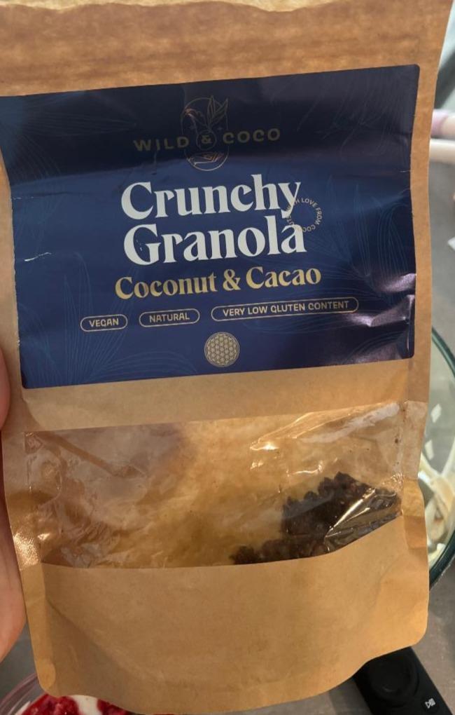 Fotografie - Crunchy Granola Coconut & Cacao Wild & Coco